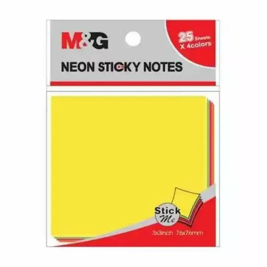 Pekanbaru M&G-Sticky Notes 3X3 25/4C 100S (Ys-183)