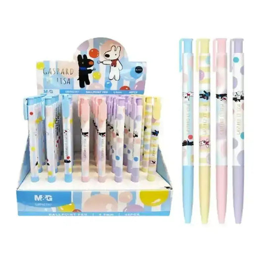 Pekanbaru M&G Ballpoint G&L 0.5 Black (Qbp201R1)