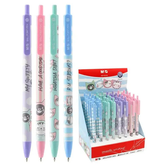 Pekanbaru M&G Ballpoint Smc 0.5Mm Blk (Abp464R8)