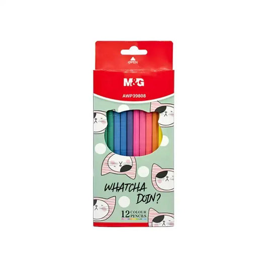 Pekanbaru M&G Color Pencil Pastel 12 Color (Awp39808)