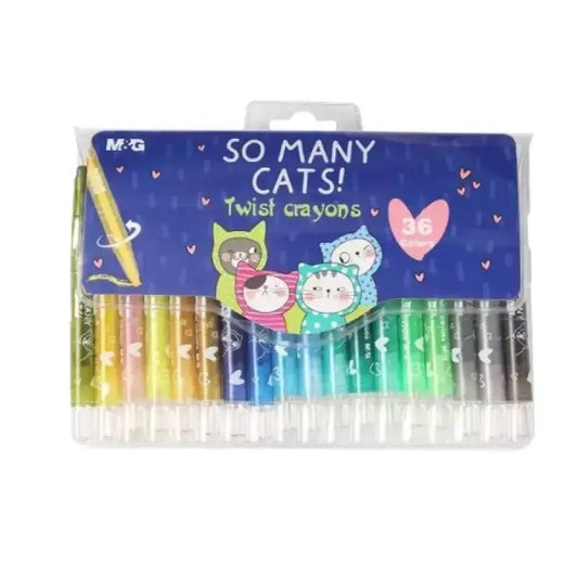 Pekanbaru M&G Crayon Smc Pvc Bag 36Clrs (Agmx4338)