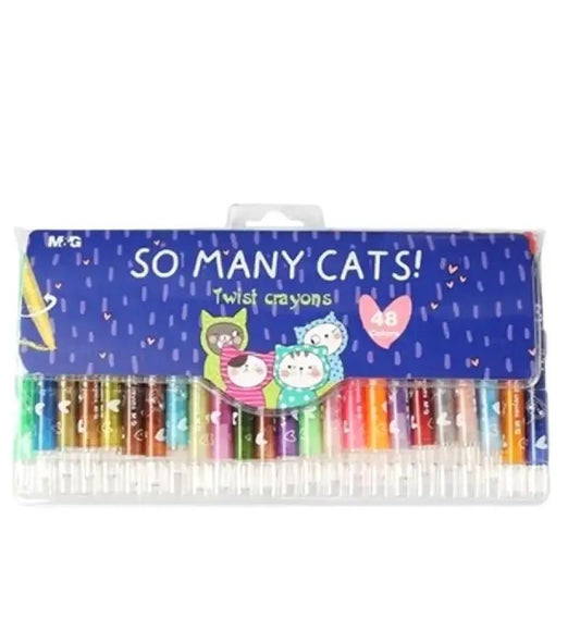Pekanbaru M&G Crayon Smc Pvc Bag 48Clrs (Agmx4339)