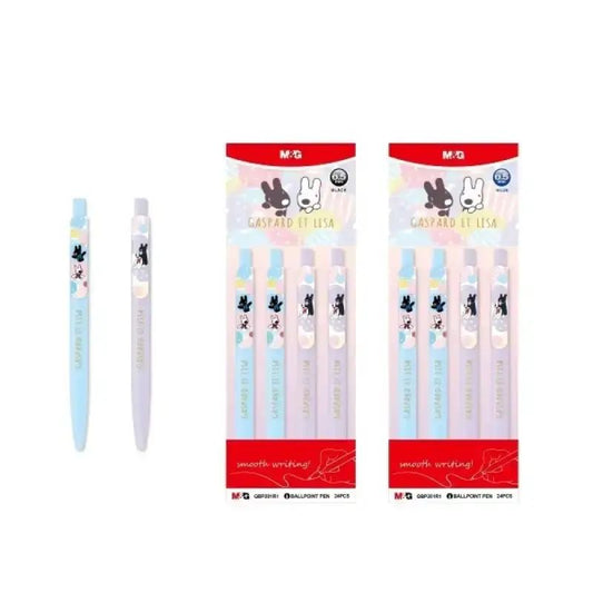 Pekanbaru M&G Gelpen Set G&L 0.5 Blue & Black (Qgpk3580)