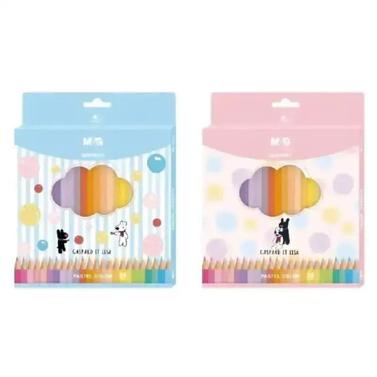 Pekanbaru M&G Pencil Color Macaron G&L 24 Pc (Qwp39810)