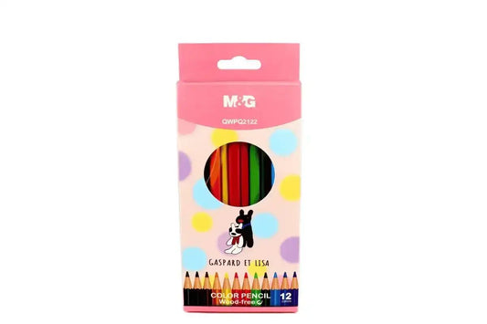 Pekanbaru M&G Pencil Color Woodfree G&L 12Pc (Qwpq2122)