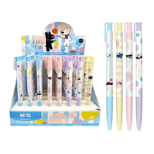 Pekanbaru M&G Rtcbl Ballpen G&L 0.5 Blk (Qbp464S2)