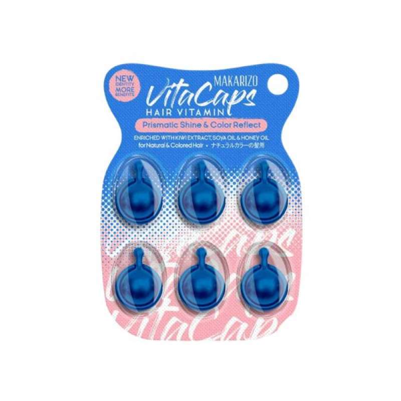 Pekanbaru Makarizo Hair Vit Capsule Shine Colour [6 Pcs X 1 Ml]