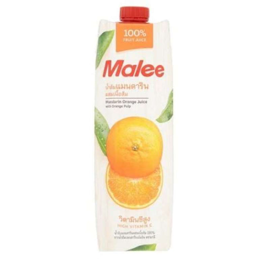 Pekanbaru Malee Mandarin Orange Pulp Juice 1000Ml