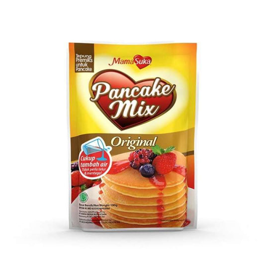 Pekanbaru Mamasuka Pancake Mix Original 190G Pak