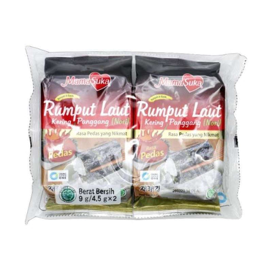 Pekanbaru Mamasuka Rumput Laut Pnggng Pds 2X4.5G