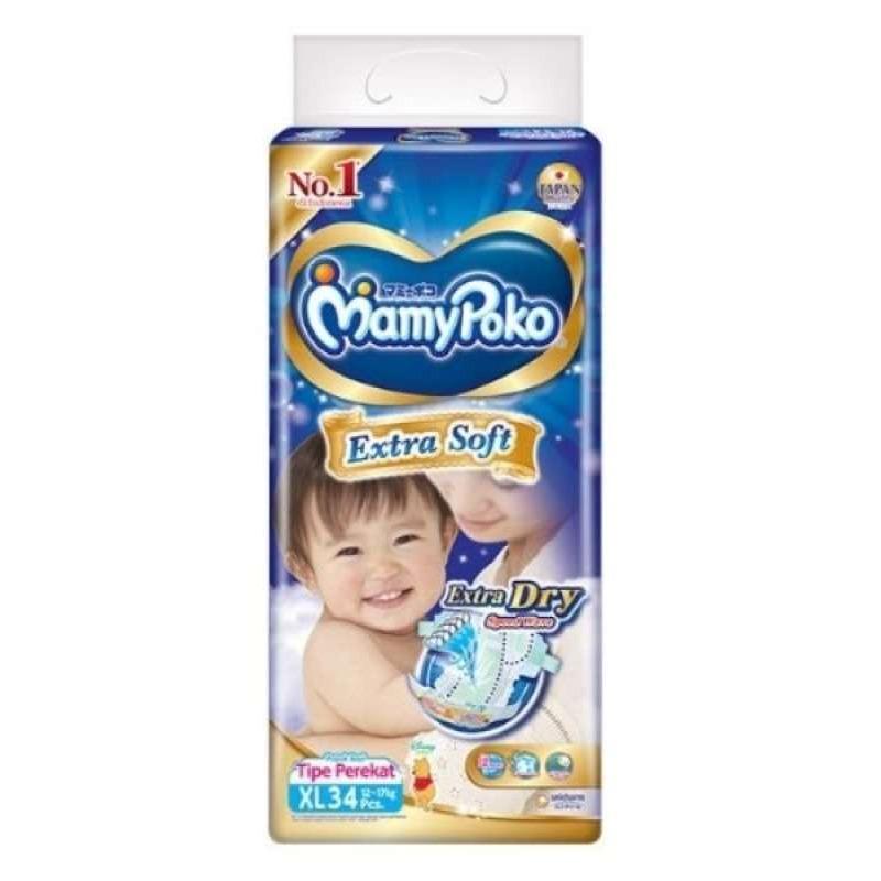 Pekanbaru Mamy Poko Diapers Xl 34'S Pak