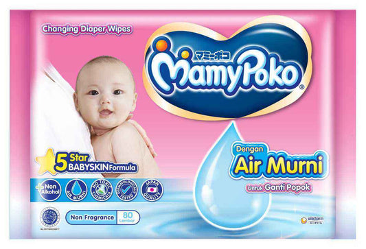 Pekanbaru Mamy Poko Wipes Non Perfume 80S