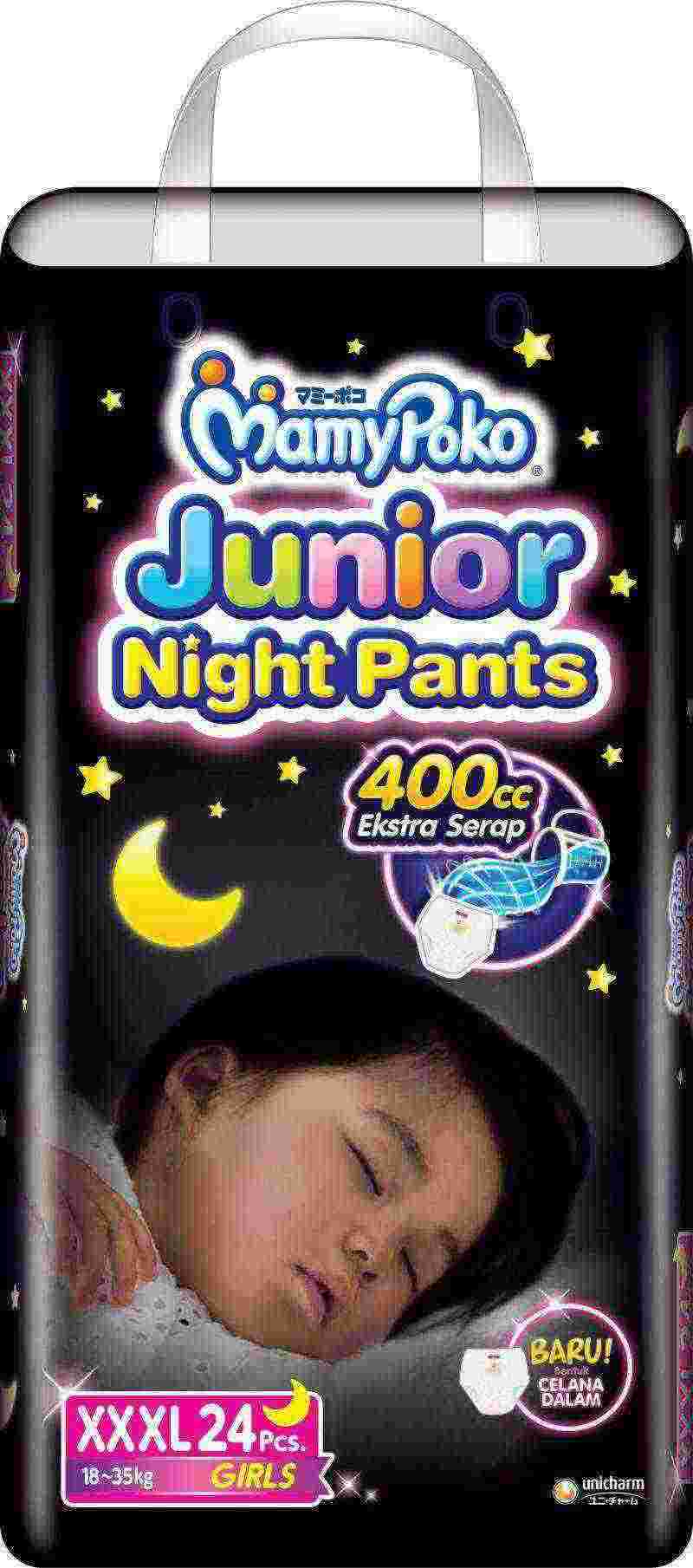 Pekanbaru MAMY POKO PANTS JR GIRLS NIGHT XXXL 24s