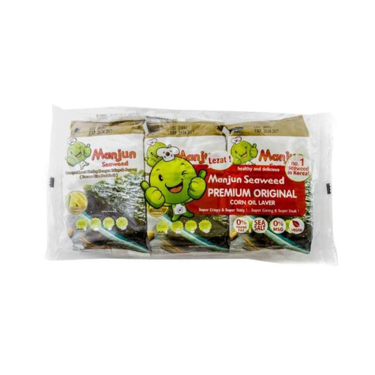 Pekanbaru Manjun Seaweed Corn Oil 3X5Gr