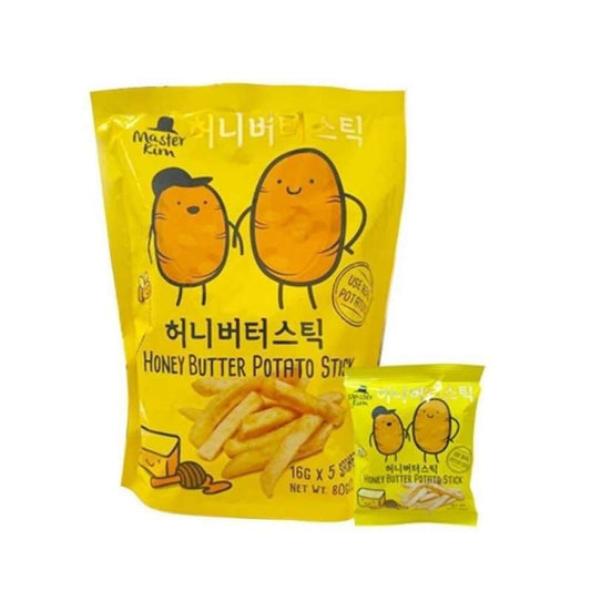 Pekanbaru Master Kim Honey Butter Potato Stick 80G