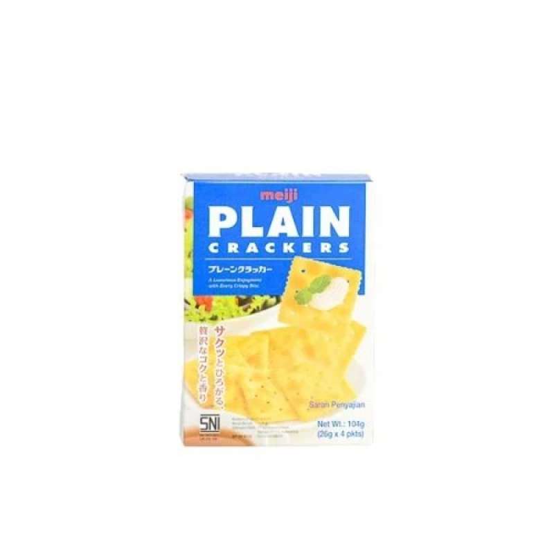 Pekanbaru Meiji Plain Crackers 104Gr Pak