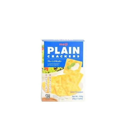 Pekanbaru Meiji Plain Crackers 104Gr Pak