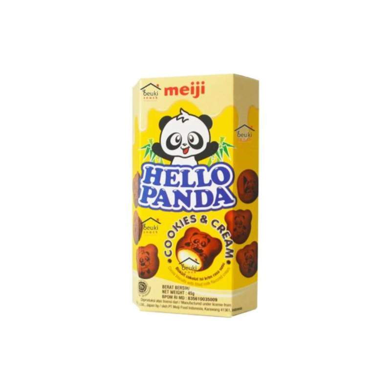 Pekanbaru Meiji Hello Panda Cookies&Cream 45Gr
