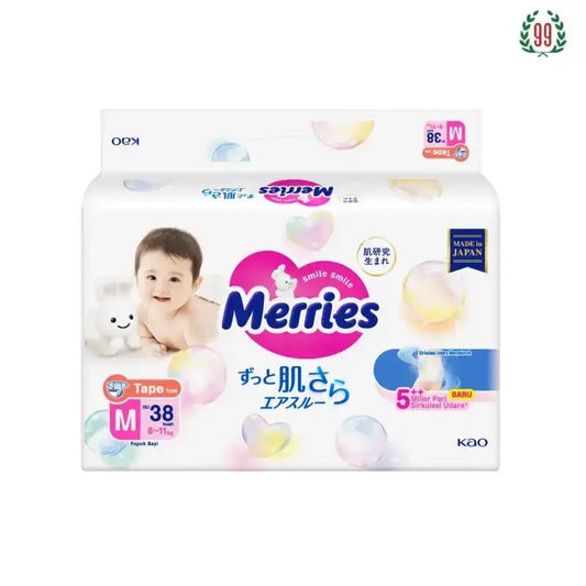 Pekanbaru MERRIES BABY DIAPERS M 38s
