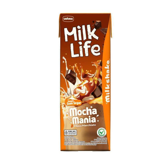 Pekanbaru Milk Life Uht Milkshake Choco Macchiato 200Ml
