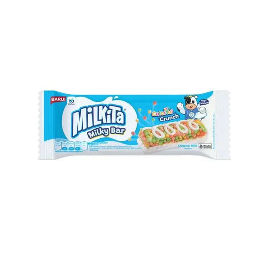 Pekanbaru Milkita Milky Bar Colorful Crunch 15G