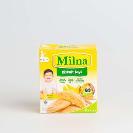 Pekanbaru Milna Biskuit Dha Pisang 110Gr Box