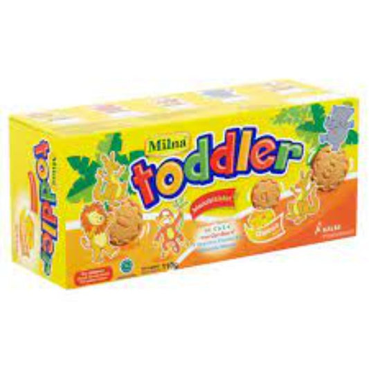 Pekanbaru Milna Toddler Biscuit Keju Box [110 G]