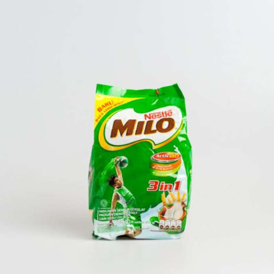 Pekanbaru Milo Susu 3 In 1 Polybag 20X35Gr Pak