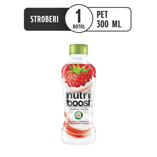Pekanbaru Minute Maid Nutriboost Strawberry 300Ml