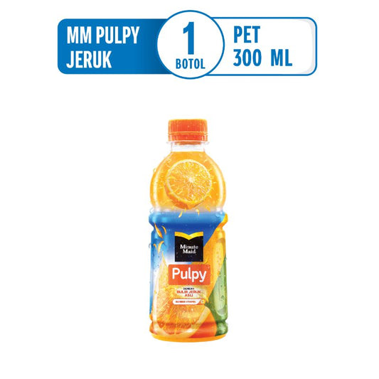 Pekanbaru Minute Maid Pulpy Orange 300Ml Btl
