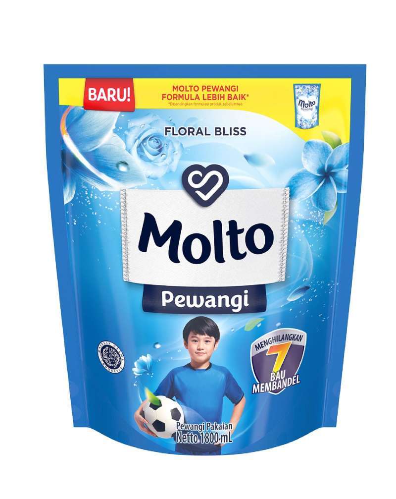 Pekanbaru MOLTO PEWANGI BLUE 1700ML PCH