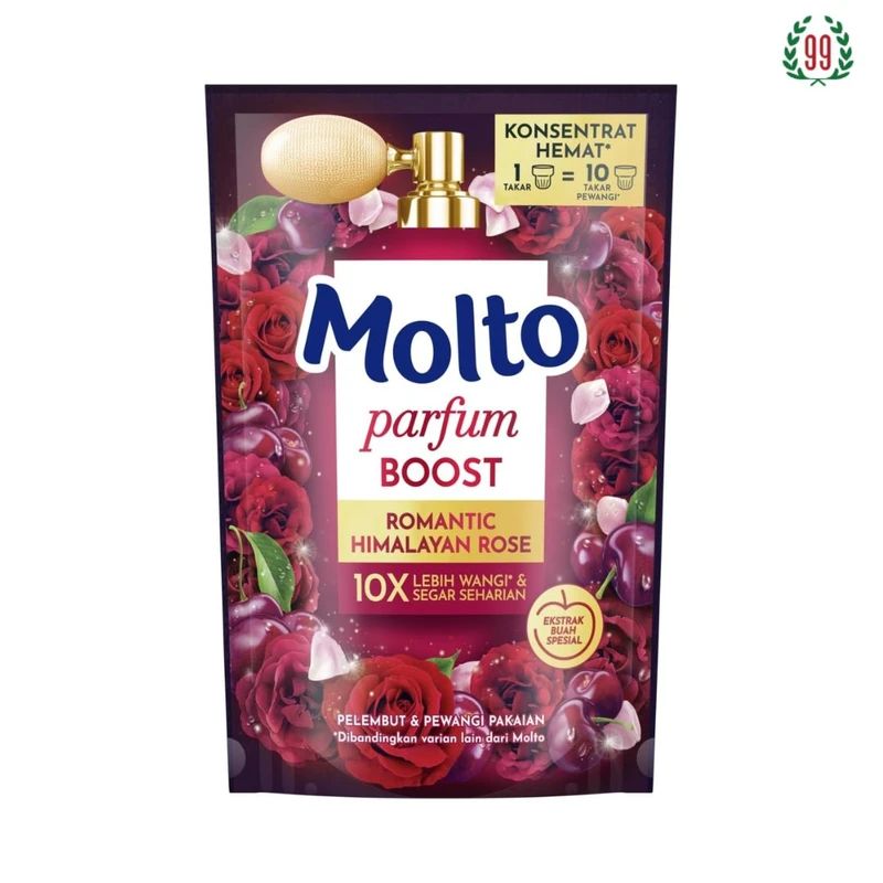 Pekanbaru MOLTO PERFUME BOOST ROMANTIC HIMALAYAN ROSE 650ML POUCH