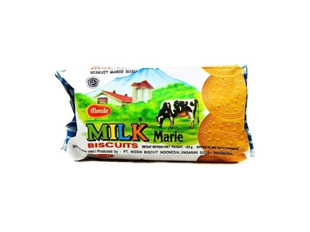 Pekanbaru Monde Marie Milk Biscuit 125Gr Pak