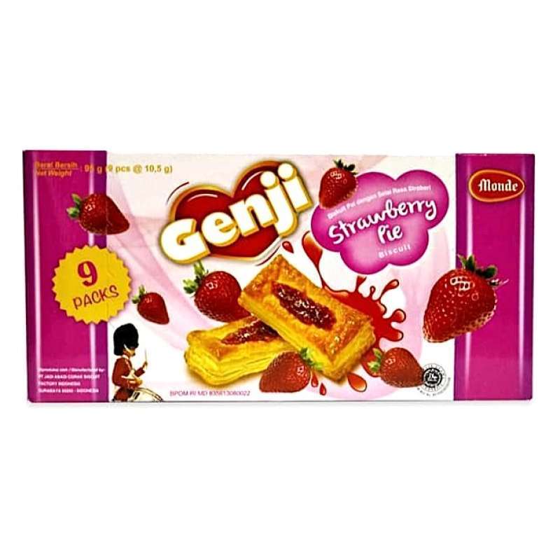 Pekanbaru Monde Strawberry Pie 95Gr