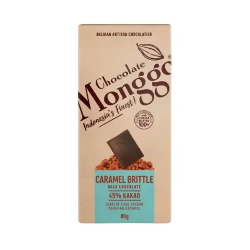 Pekanbaru Monggo Chocolate Caramel Brittle 80G