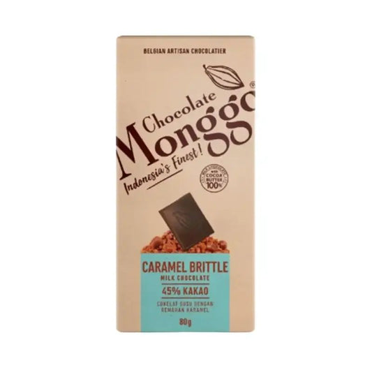 Pekanbaru Monggo Chocolate Caramel Brittle 80G