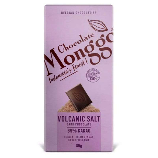 Pekanbaru Monggo Volcanic Salt Dark Choc 69% 80Gr