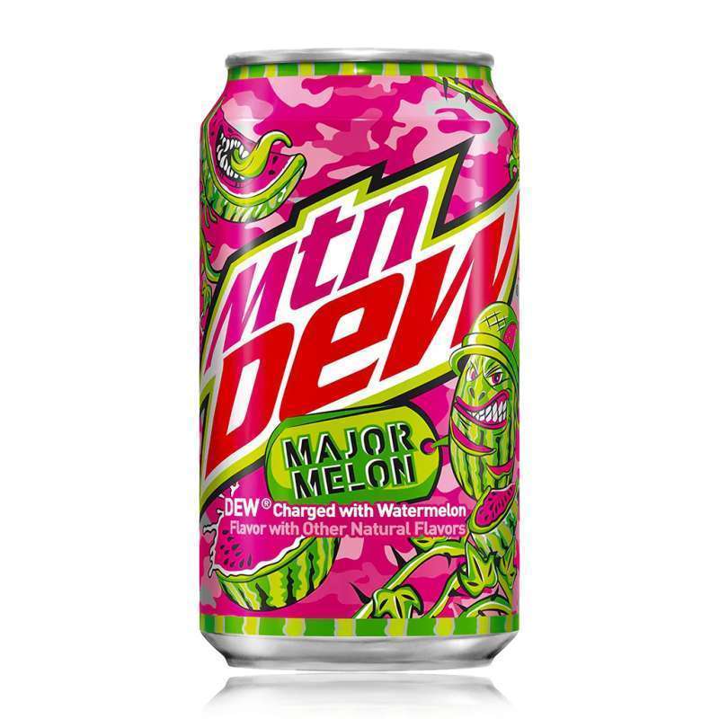 Pekanbaru Mountain Dew Major Melon 12 Fl Oz