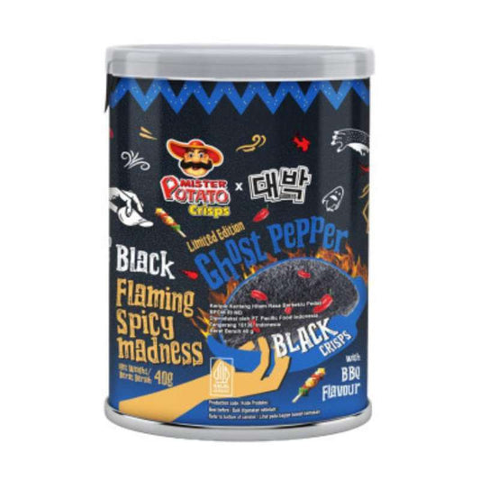 Pekanbaru Mr.Potato Crisps Ghost Pepper Bbq 40Gr