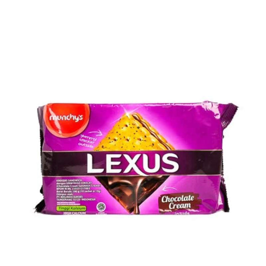 Pekanbaru Munchys Lexus Sandwich Chocolate 190Gr