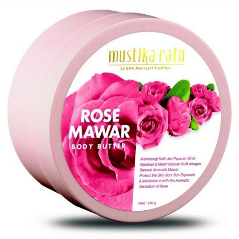 Pekanbaru Mustika Ratu Body Butter Rose 200Gr