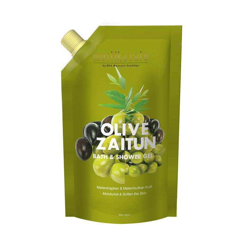 Pekanbaru Mustika ratu shwr gel olive 500ml pch