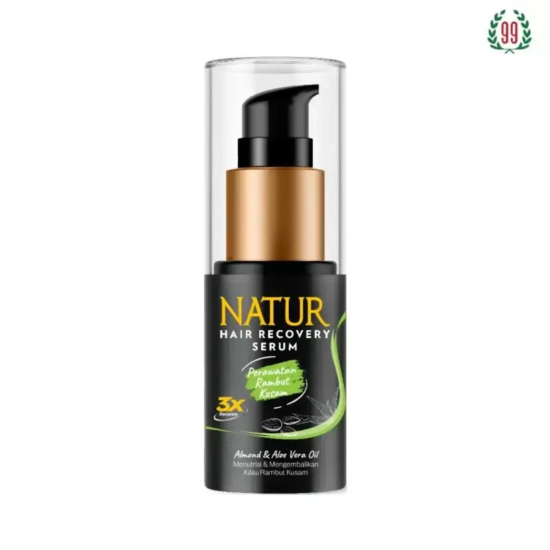 Pekanbaru Natur Hair Serum Almond & Aloe Vera Oil 60Ml