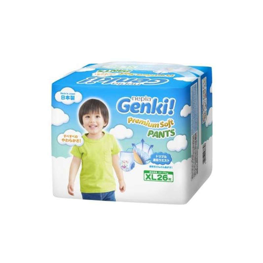 Pekanbaru NEPIA BABY GENKI PREM SOFT PANTS XL 26