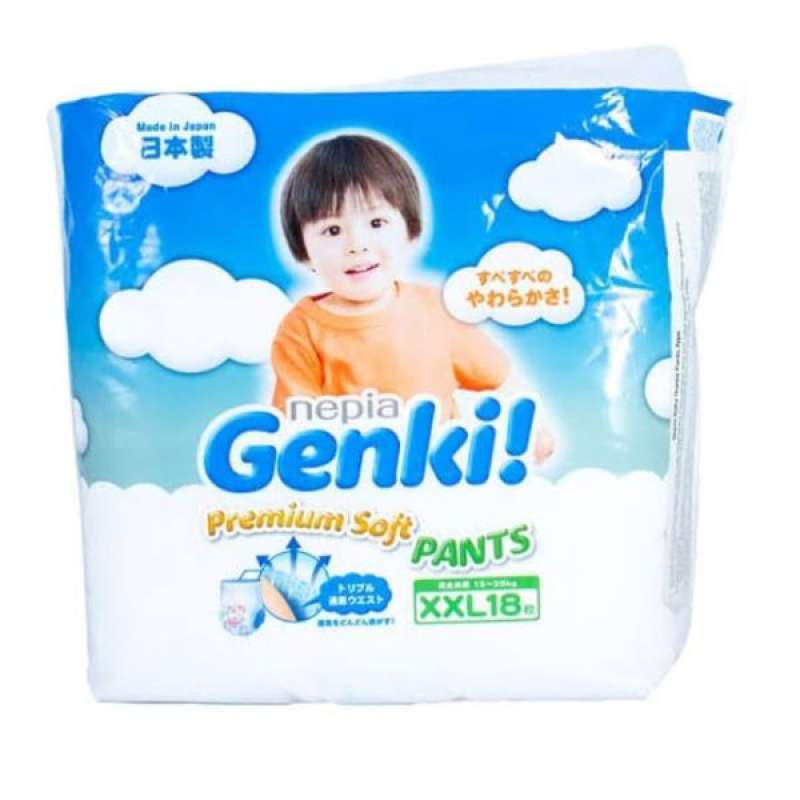 Pekanbaru Nepia Baby Genki Prem Soft Pants Xxl 18