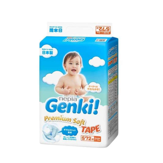 Pekanbaru Nepia baby genki prem soft tape s72