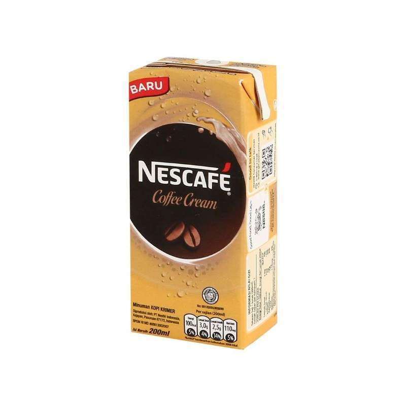 Pekanbaru Nescafe Uht Coffee Cream 180Ml Tta
