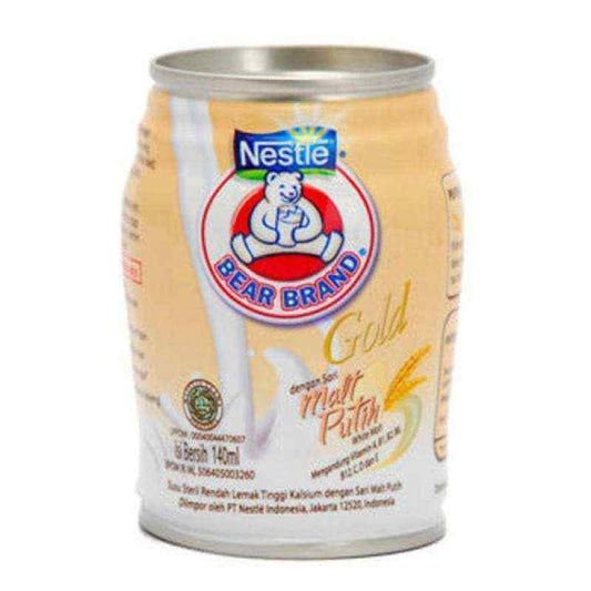 Pekanbaru Nestle Bear Brand Gold Malt Putih 140Ml