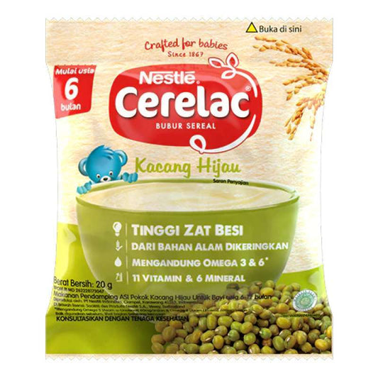Pekanbaru Nestle Cerelac Soya Mungbean 8X20Gr Sch