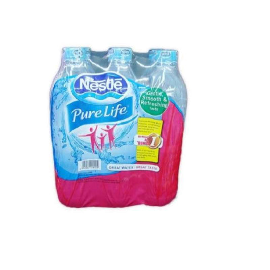 Pekanbaru Nestle Pure Life 6X600Ml Btl